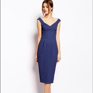 ASOS Blue Midi Dress